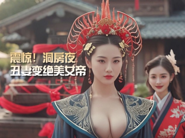 震惊洞房夜丑妻变绝美女帝（80集）王玥伊